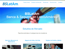 Tablet Screenshot of bslatam.com